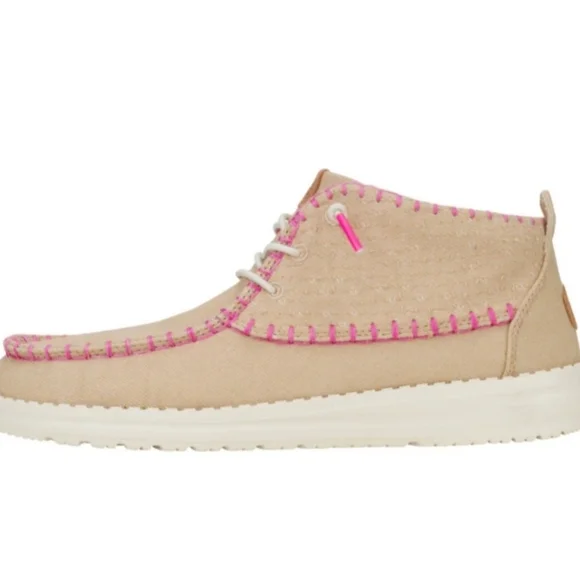 NEW Size 10 Women's Hey Dude Wendy
Mid Perf Canvas bootie - Picture 3 of 6